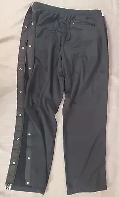 Black Snap-off Tear Away Basketball Pants 90s Workout Men's XL Gap • $29.99