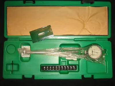 Micrometer INSIZE Dial Bore Gage 18-35x0.01mm In Original Case Indicator New • $207.40