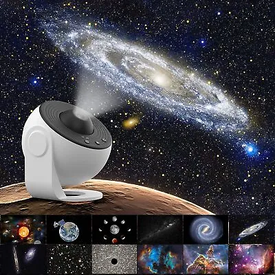 LED Galaxy Projector Starry Night Light Moon Star Sky Nebula Projection Lamp NEW • $29.94