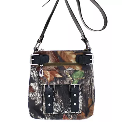 Mossy Oak And Real Tree Camouflage Crossbody Purses • $25.95