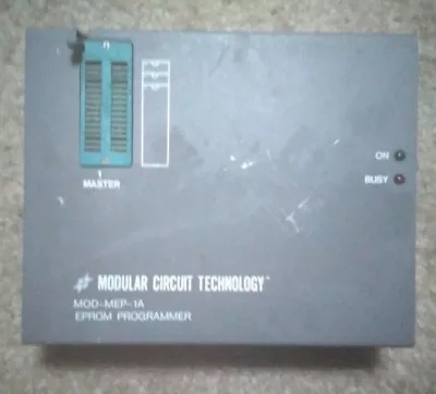 EPROM Programmer Modular Circuit Technology MOD-MEP-1A Unit • $30.51