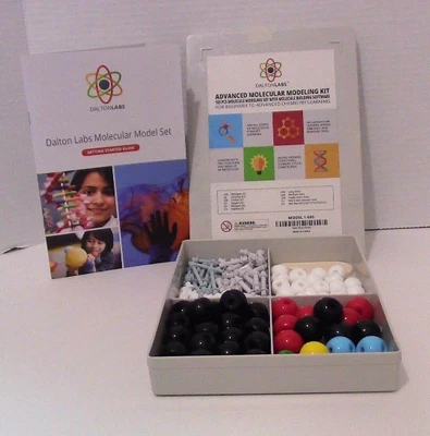 $11.99 • Buy Dalton Labs Advanced Molecular Modeling Kit Chemistry #1-005 Complete Kit