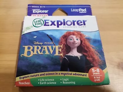 New Leap Frog Leapster LeapPad Explorer Game Disney Brave Ages 5-8 Years Pad • $29.91