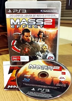 Mass Effect 2 PS3 Game By Bioware & EA [CIB Complete] Space Sci-fi RPG • $19.99