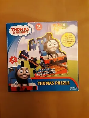 🧩 Thomas The Tank Engine 15 Piece Marks And Spencer Puzzle Complete  • £3