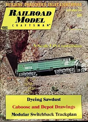 Railroad Model Craftsman Magazine September 1973 N Scale F45 Conversion • $4.99