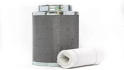 Hydroplanet 6  8   Inch Air Carbon Filter Charcoal For Inline Fan • $45