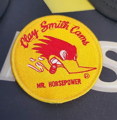 Clay Smith MR HORSEPOWER Embroidered PATCH Vtg Hot Rod Drag RACING Scta NHRA • $17.98