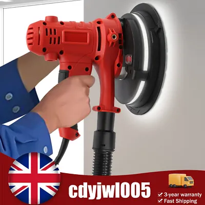 Handheld Drywall Sander Walls Plaster Ceiling Sander W/LED Halo Lighting System • £75