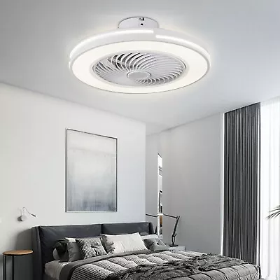 70W 20  Ceiling Fan W/ LED Light Flush Mount Lamp Chandelier Remote Control 🔥 • $51.30