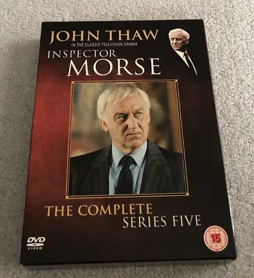 Inspector Morse. Series 5. Complete. Season 5. Series Five. 5 Disc Dvd Set.UK R2 • £4.89