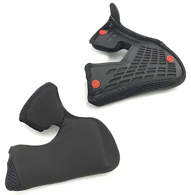 $28.18 • Buy Fox Racing V3 Replacement Cheek Pads For SM/LG/XL Helmets Black 40mm
