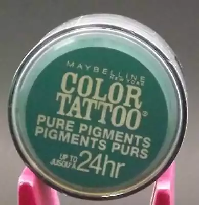 Maybelline Color Tattoo Pure Pigments Eye Shadow  # 5 Never Fade Jade  Free S&H • $7.35