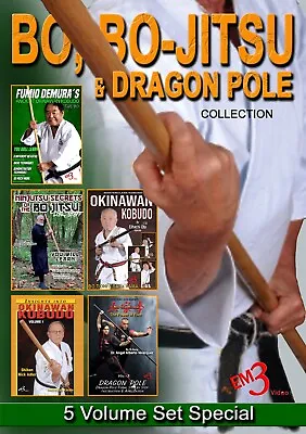 BO BO-Jitsu & DRAGON POLE (35% OFF - SPECIAL 5 Volume Set) • $87.58