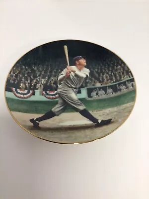 1992 Babe Ruth  THE CALLED SHOT  Collector's Plate 4995F Brent Bengen • $7.99