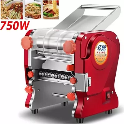 220V Automatic Household Dough/Noodle Adjustable Electric Pasta Maker Machine AU • $135.84