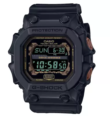 Casio G-Shock Black And Rust Series Solar Resin Strap Men's Watch GX56RC-1 • $57