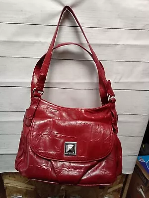 Woman's Patent Leather Red Handbag  • £53.03