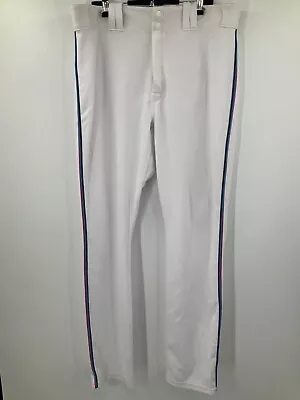 Humberto Arteaga Miami Marlins Mlb White Majestic Game Used Pants 2019 Sz: 40 • $60