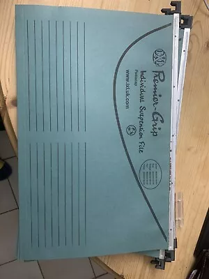 £5 • Buy 10 X A4 Green Hanging Suspension Files For Filing Cabinets Ixl