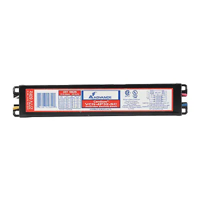 Advance Vcn-4p32-sc Instant-start Ballast 4-lamp 32w T8 F32t8 277v • $34.50