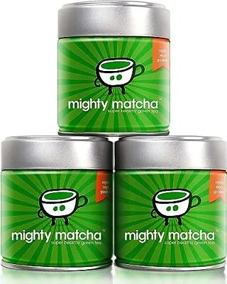 Organic Matcha Green Tea Powder Ceremonial Grade Energy Boost Detox 3 Pack 30 G • £15.40