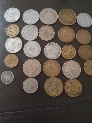 £12 • Buy Job Lot Arabic Collectable Coins Some Silver 1950s To 1970s