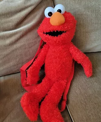 Sesame Street Elmo Plush Backpack 18  Red • $20