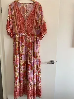 Vine Apparel Dress Size 18 🔆NWOT🔆Boho Maxi Tiered • $52.80