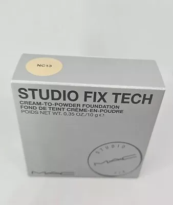 MAC M·A·C STUDIO FIX TECH NC13 CREAM-TO-POWDER Foundation NEW BOXED & SEALED  • $25