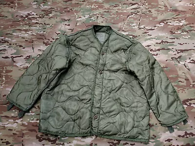 USGI Quilted Liner M65 Jacket Parka Coat & Others Cold Weather Button UP X-Small • $39