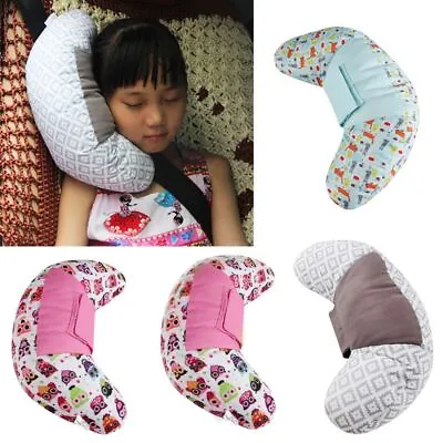 $16.98 • Buy Pillow Neck Headrest Cushion Baby Shoulder Support Pad Children Carseat Pillow.