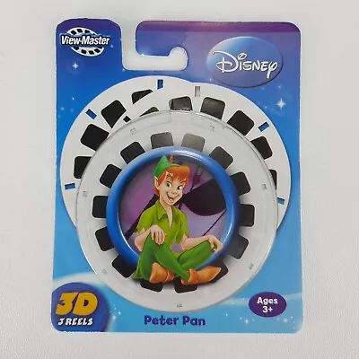 Sealed Disney Peter Pan View-Master 3D 3 Reels Set Pack • $27.99