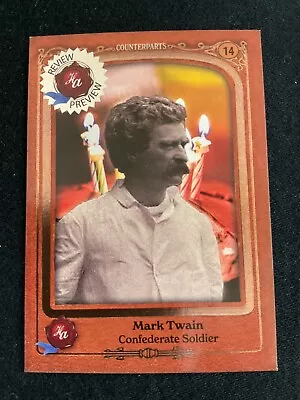 Civil War Trading Card Set Review Preview Card Mark Twain • $6.99