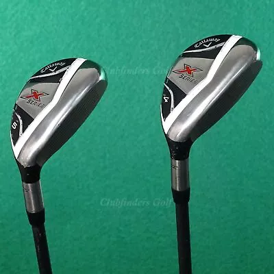 Callaway X Series N415 22° 4 & 25° 5 Hybrids Graphite Seniors W/ HC SET OF 2 • $99.99