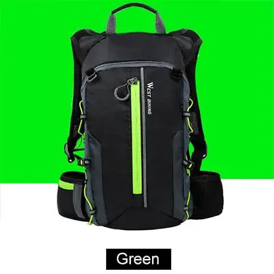 10L Bags Breathable Ultralight Hiking Backpack Outdoor Activities (Green) • $22.49