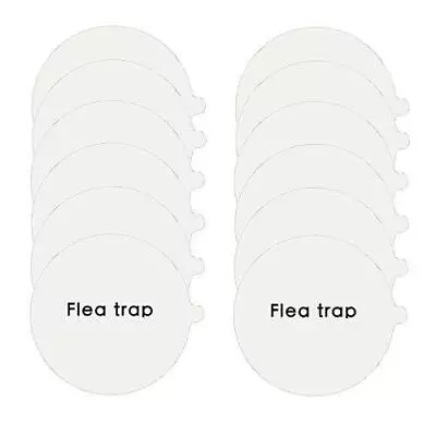 12 Pack - Flea Trap Refill Disc Â€“ Fits Victor Bugmd And Other Flea Dome Traps • $19.84