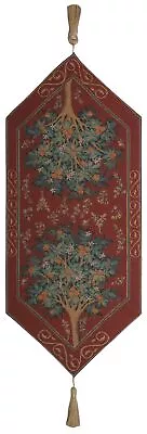 Orange Tree Medieval European Lined Tapestry Table Runner (New) - 14x35 Inch • $64