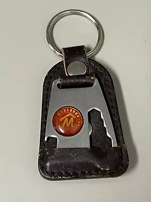 Vintage Marlboro Country Store Bottle Opener Leather Key Chain & Multi Tool. • $3.99