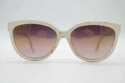Sunglasses Diesel Denimeye DL 0139 Beige Gold Transparent Oval Sunglasses New • $111.85