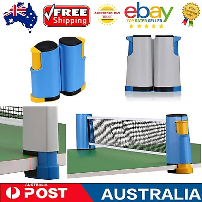 $21.99 • Buy Best Table Tennis Net Ping Pong Set Retractable Net Rack Portable Ping Pong Net