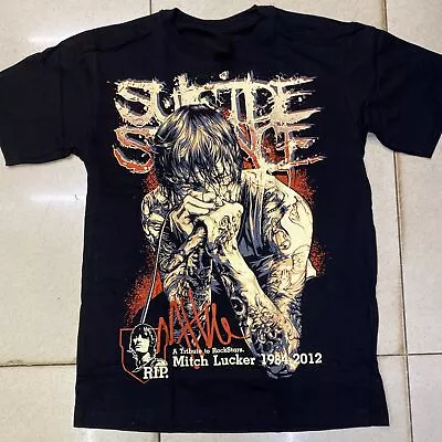 Vintage A Tribute Mitch Lucker Shirt Short Sleeve Black Unisex S-5XL 1N282 • $19.99