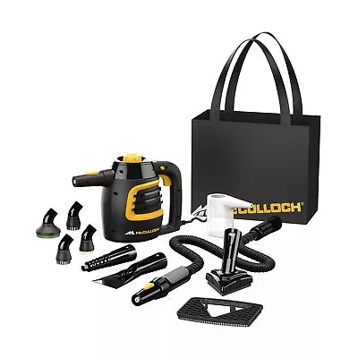 McCulloch MC1230 Handheld Steam Cleaner With Extension Hose 11-Piece Accesso... • $65.99