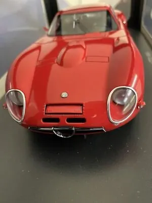 Alfa Romeo TZ2 1965 Autoart Scale Size 1/18 Red WIth Box Used From JAPAN • $670.65