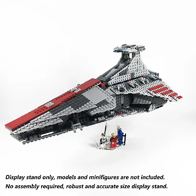Display Stand For LEGO 8039 Clone Republic Attack Cruiser Acrylic 3D Stand Only • $18.62
