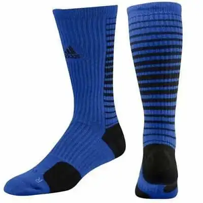 Adidas Team Speed Vertical Crew Socks  MEDIUM (Men Size 6.5-9) Dark Royal • $16.88