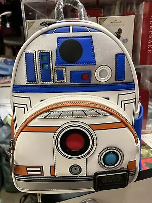 Loungefly Star Wars R2D2 & BB8 Light Up Cosplay Mini Backpack-New W/ Tags • $999.99