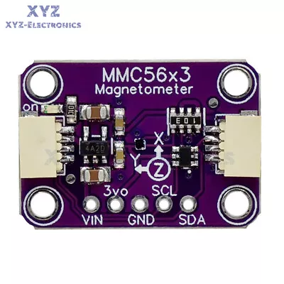 3-Axis Magnetic Sensor Triaxial Magnetometer Module MMC5603 For STEMMA QT/Qwiic • $4.99