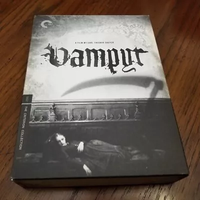 Vampyr (DVD 2008) Criterion Collection#437 Carl Dreyer Like New W/Book • $19.95