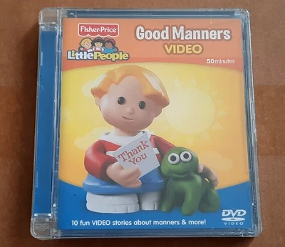 $15.58 • Buy Good Manners Video / Fisher Price The Little People (DVD, 10 Fun Stories..) NEW